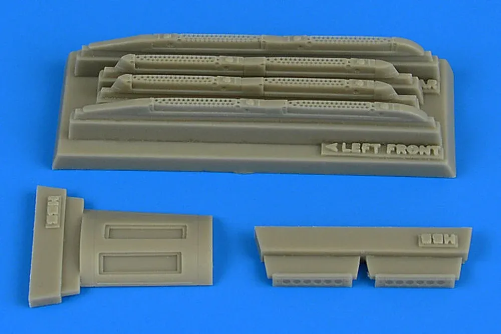 Detailní sada Aires 4752 výmetnice klamných cílů pro Su-17M3/M4 Fitter K v měřítku 1/48