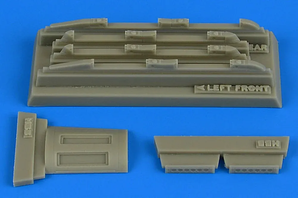 Detailní sada Aires 4754 v měřítku 1/48 – prázdné výmetnice klamných cílů pro Su-17M3/M4 Fitter K