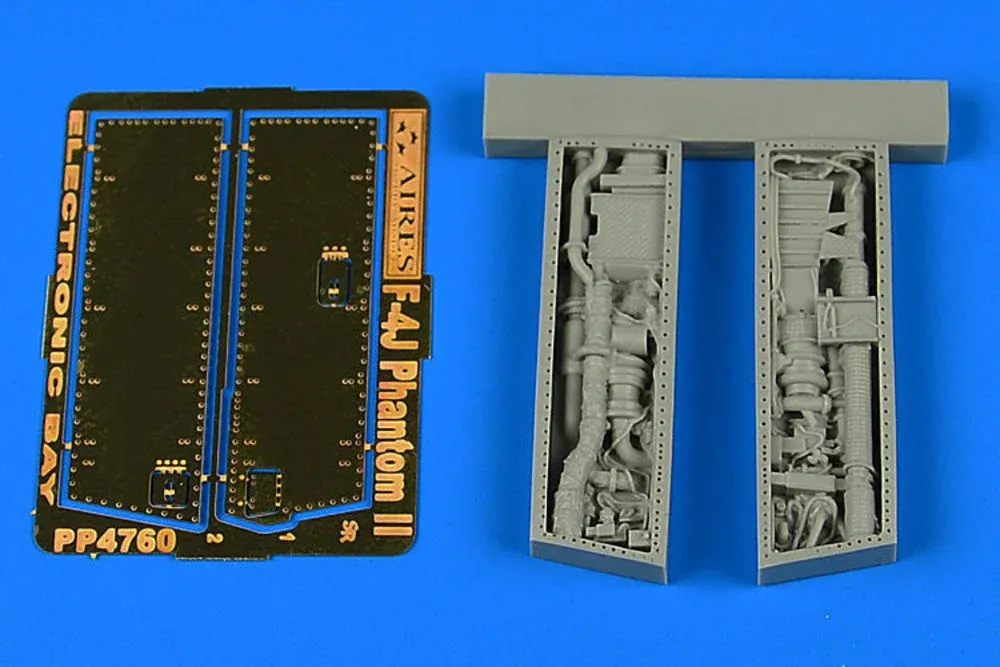 Resinový detailní set Aires 4760 elektronický prostor F-4J Phantom II 1/48 pro Zoukei-Mura