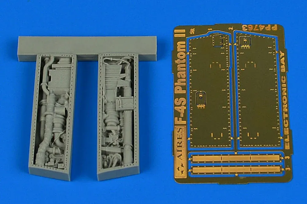 Resinová detailní sada Aires 4763 F-4S Phantom II electronic bay v měřítku 1/48