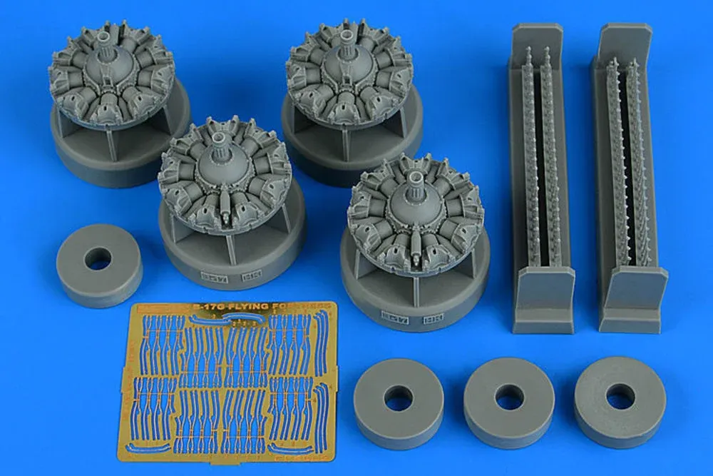 Aires 4805 sada motorů pro B-17G Flying Fortress v měřítku 1/48 pro stavebnici HK Model