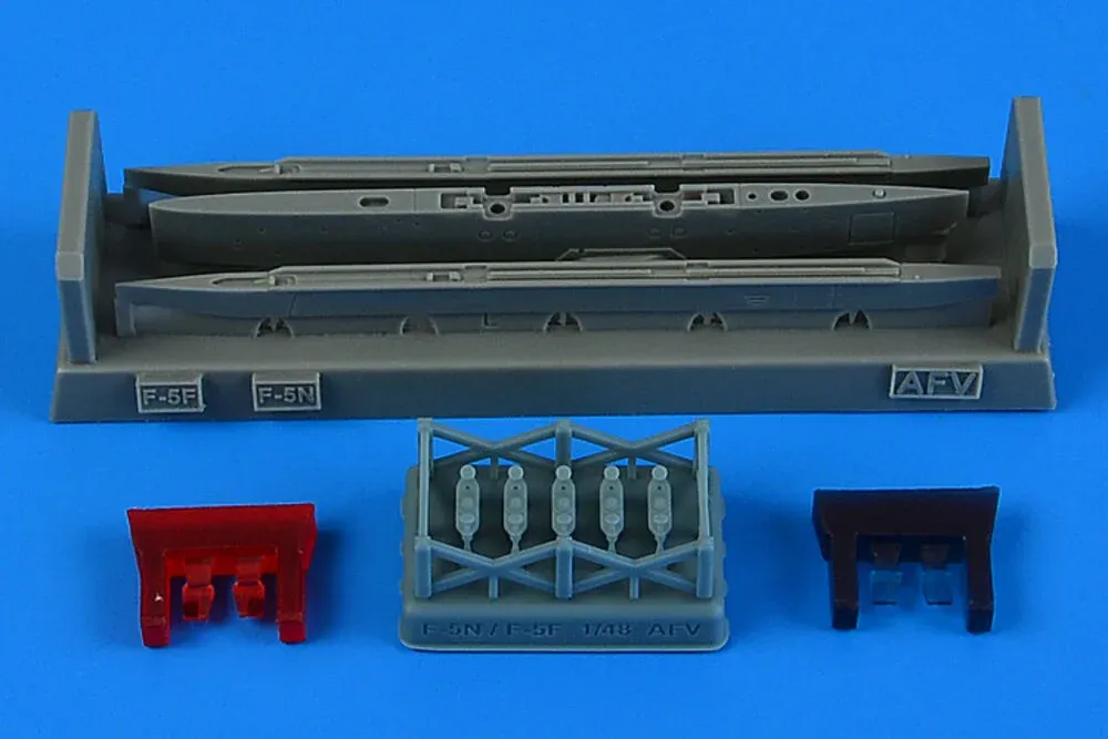 Detailní sada Aires 4923 pylony a odpalovací zařízení pro F-5F/N Tiger II 1/48