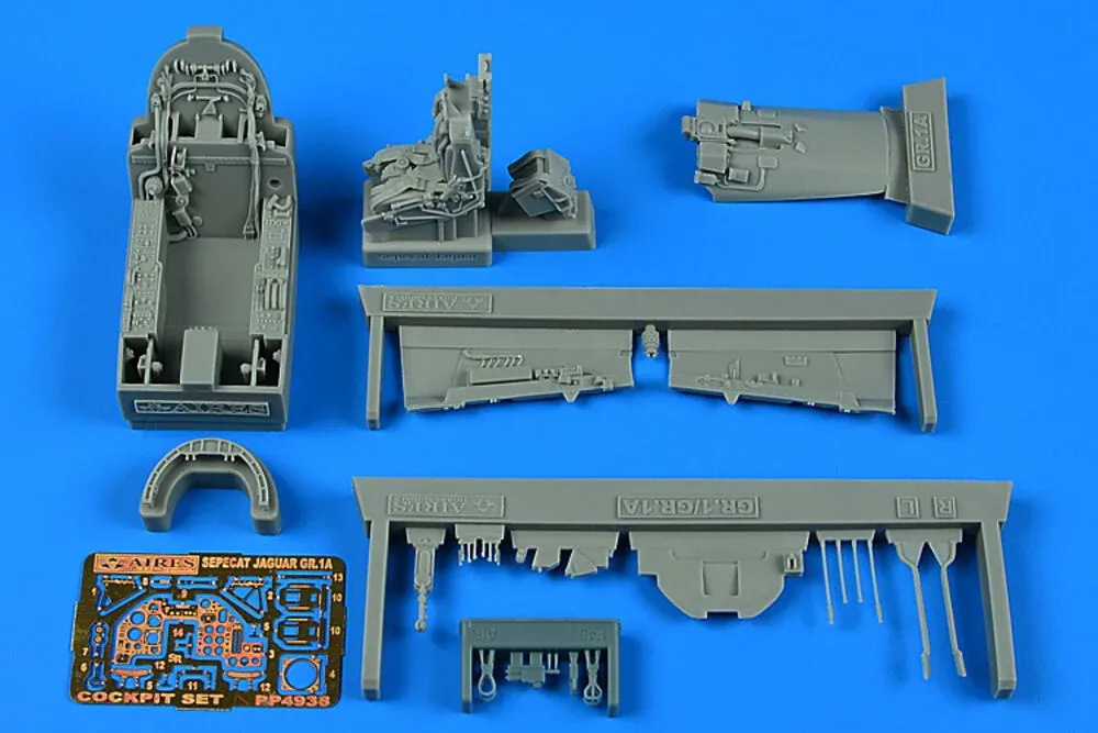Resinový set kokpitu Aires 4938 Sepecat Jaguar GR.1A v měřítku 1/48