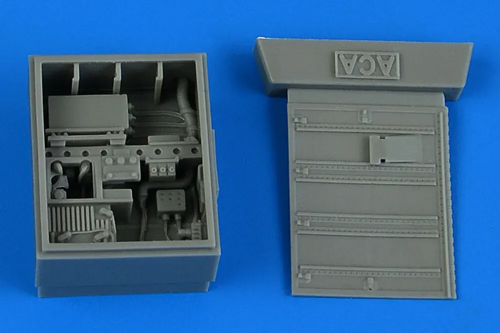 Resinový detailní set Aires 4946 elektronický oddíl pro model A-10C Thunderbolt II v měřítku 1/48