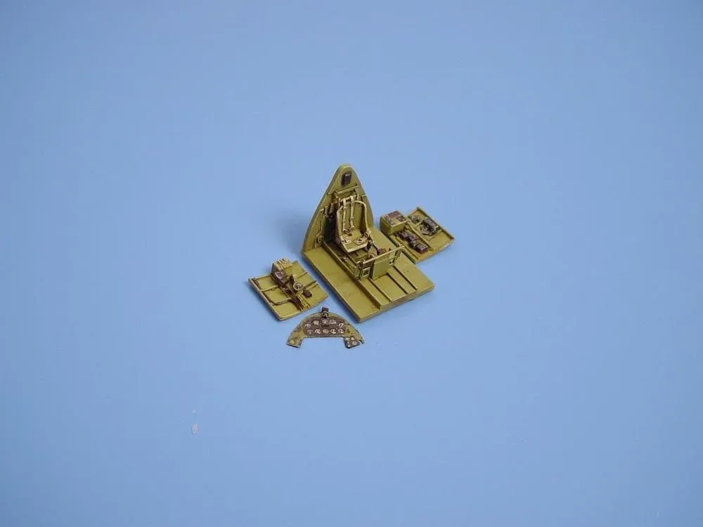 Resinový set kokpitu Aires 7032 pro F6F-3/5 Hellcat v měřítku 1/72 (Academy)