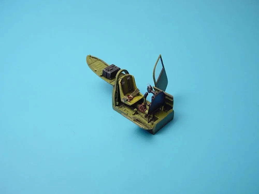 Resinový kokpitový set Aires 7044 pro P-39 Airacobra 1/72 od Academy
