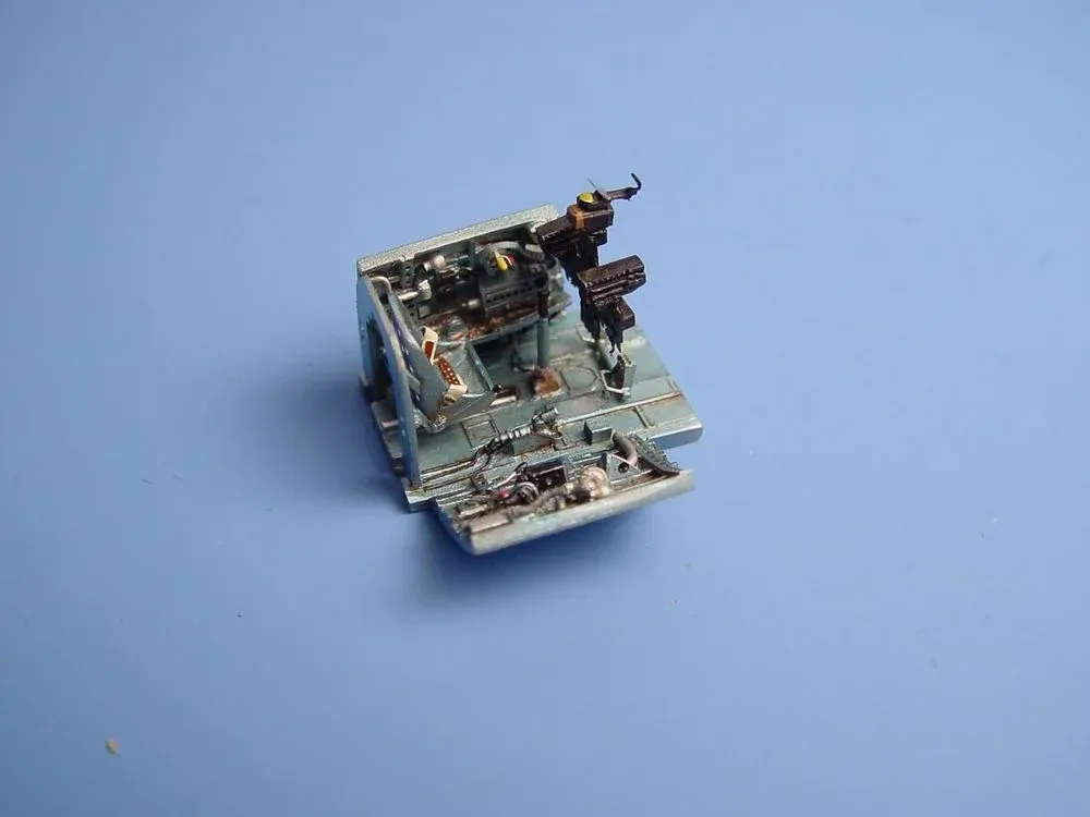 Aires 7065 resinový kokpit pro A6M5 Zero 1/72 — resinové díly interiéru pro stavebnici Hasegawa