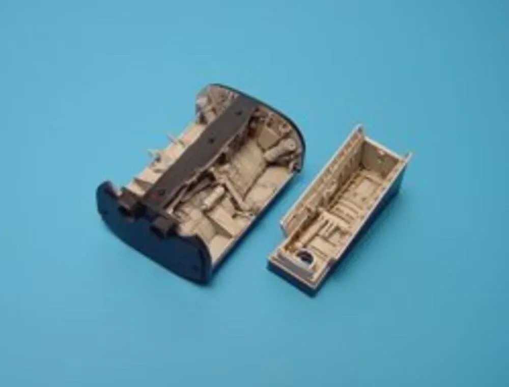 Resinová sada Aires 7112 podvozkové šachty F-8 Crusader v měřítku 1/72