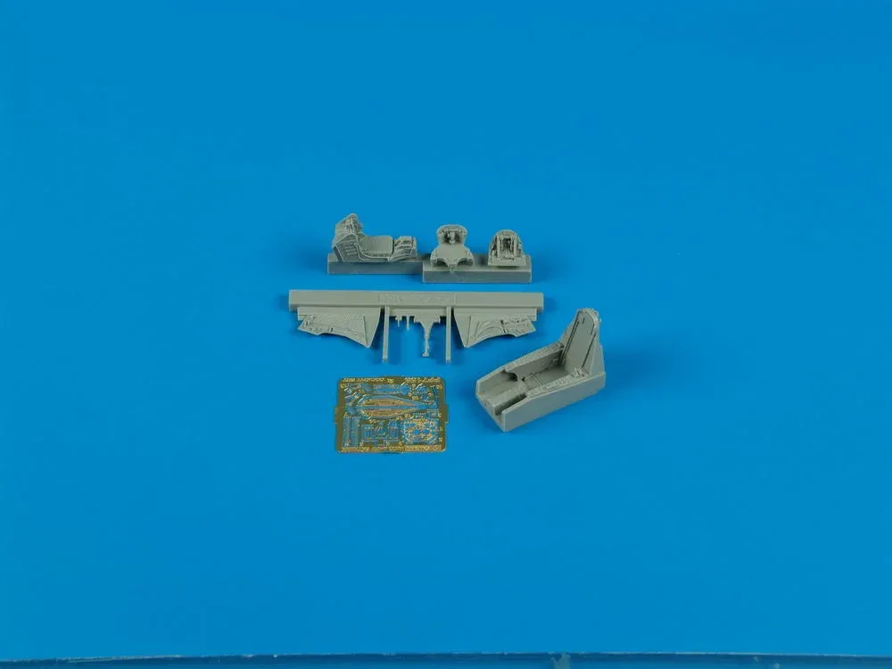 Resinový set kokpitu Aires 7158 pro A-4E/F Skyhawk 1/72, stavebnice Fujimi