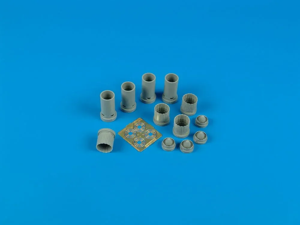 Resinové výfukové trysky Aires 7171 pro B-58 Hustler 1/72 Hasegawa
