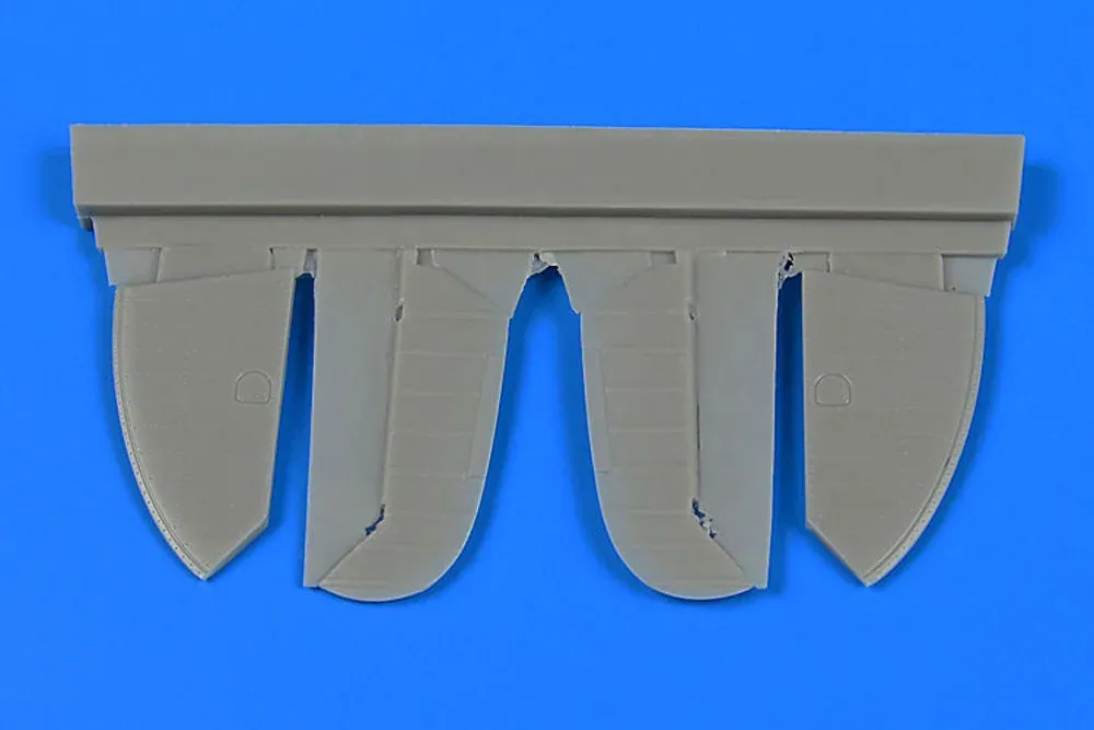 Sada Aires 7349 – ovládací plochy pro Spitfire Mk.IX v měřítku 1/72 ke stavebnicím Eduard