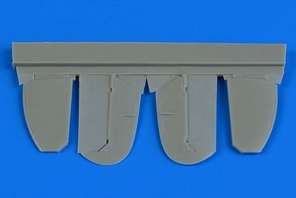Aires 7351 ovládací plochy Spitfire Mk.IX 1/72 – detailní sada pro stavebnici Eduard