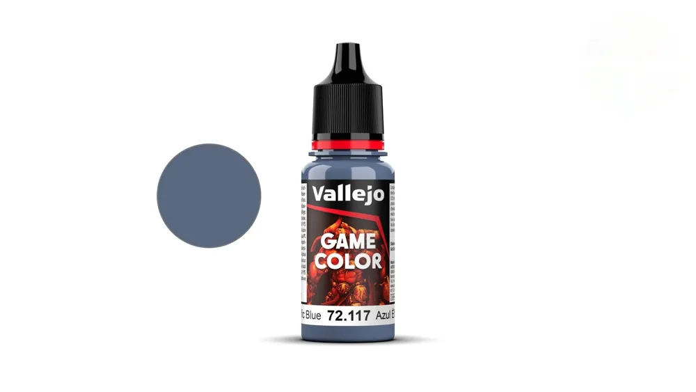 Lahvička akrylové barvy Vallejo Game Color 72117 elfí modrá (Elfic Blue) 18 ml