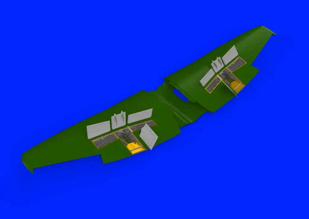 Resinová sada Eduard Brassin 648419 zbraňové šachty Tempest Mk.V v měřítku 1/48