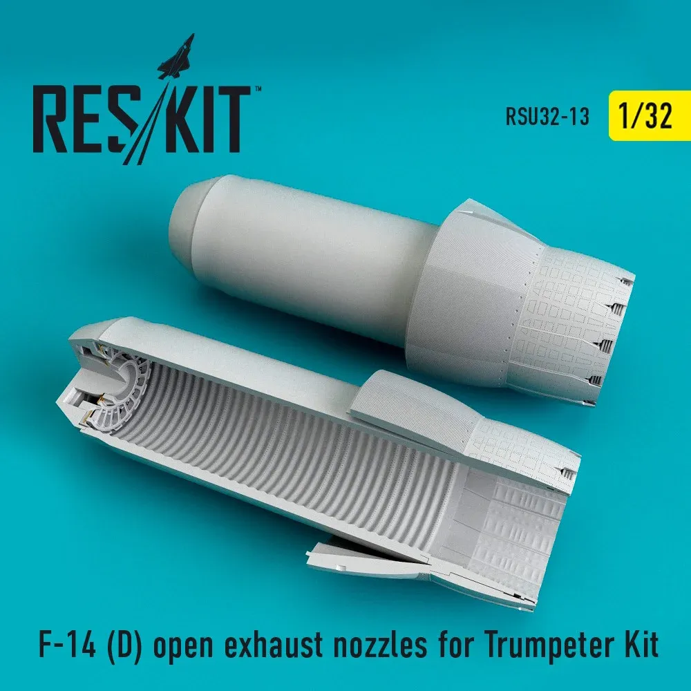 Sada výfukových trysek Reskit RSU32-0013 pro F-14D Tomcat v měřítku 1/32