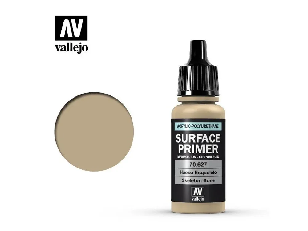Lahvička základové barvy Vallejo Surface Primer 70627 Skeleton Bone 17 ml