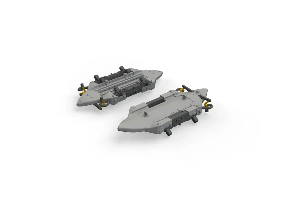 Doplňková sada Eduard Brassin 672261 BRU-57A závěsník v měřítku 1/72