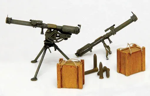 Resinový set Plus Model 357 bezzákluzový kanon M-18 57 mm v měřítku 1/35