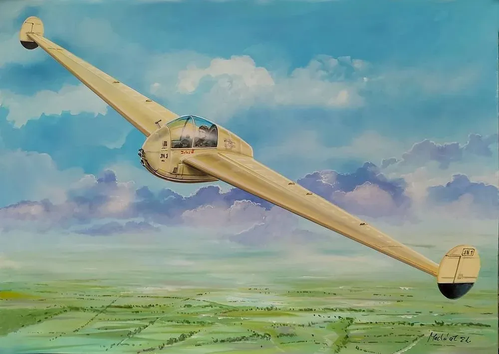 Krabice stavebnice Fly Model 72058 Naleszkiewicz JN-1 v měřítku 1/72