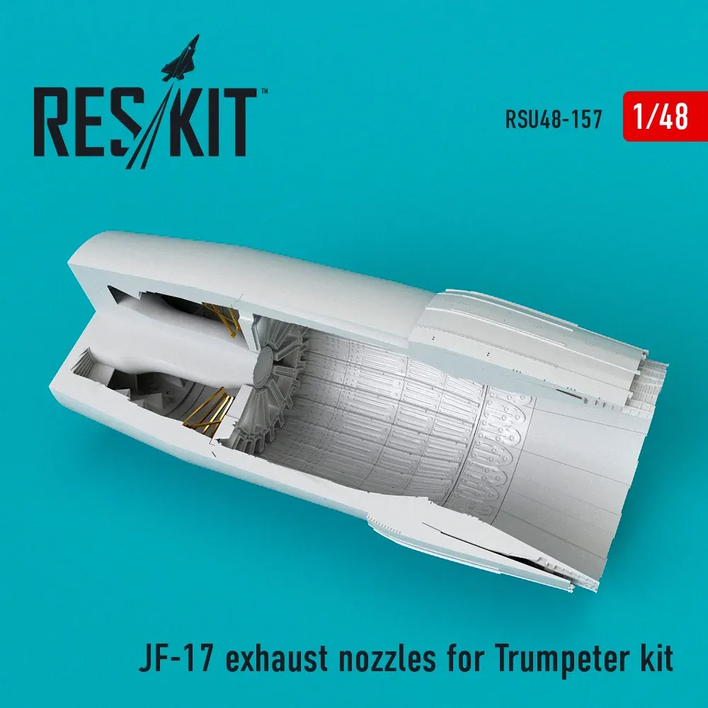 Výfuková tryska Reskit RSU48-0157 pro model JF-17 Trumpeter v měřítku 1/48