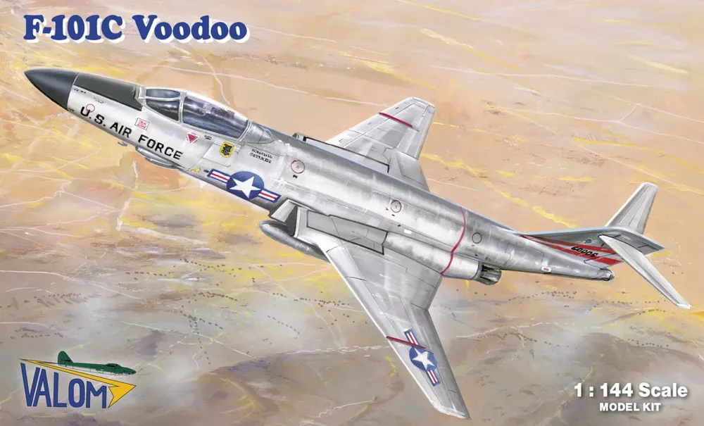 Plastiková stavebnice Valom 14442 F-101C Voodoo v měřítku 1/144