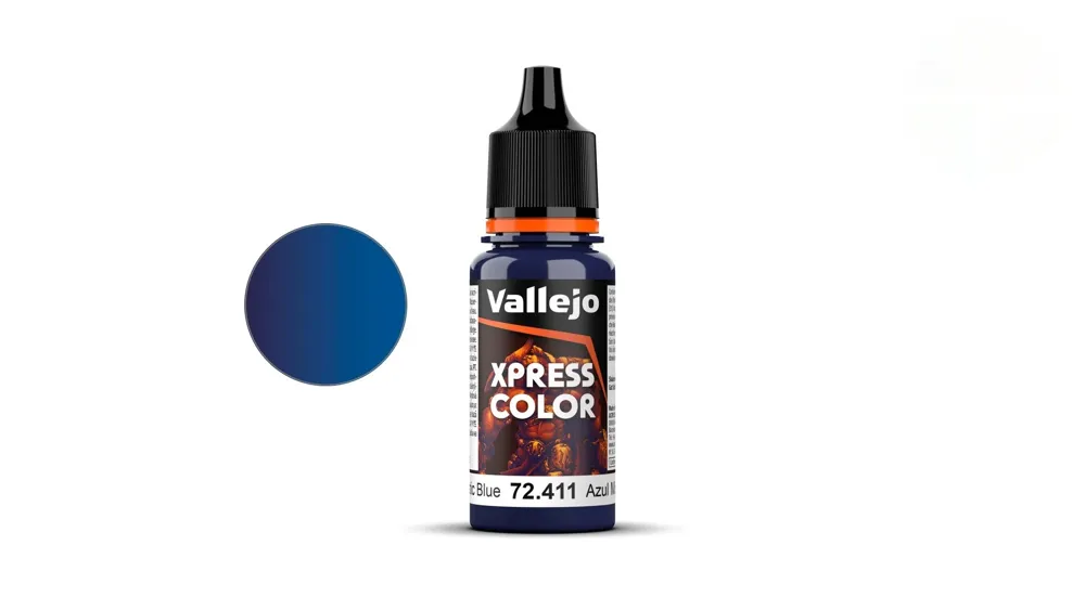 Lahvička akrylové barvy Vallejo Game Color Xpress Color 72411 Mystic Blue 18 ml