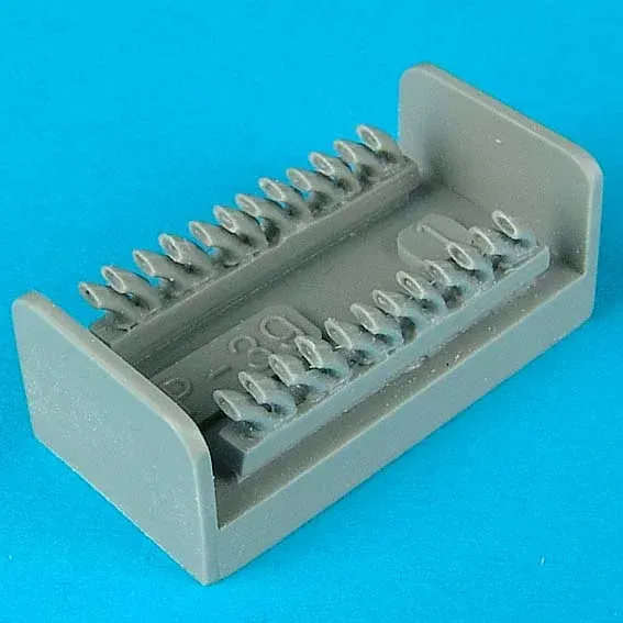 Resinové výfuky Quickboost QB48077 pro model P-400 Airacobra 1/48 (Hasegawa)