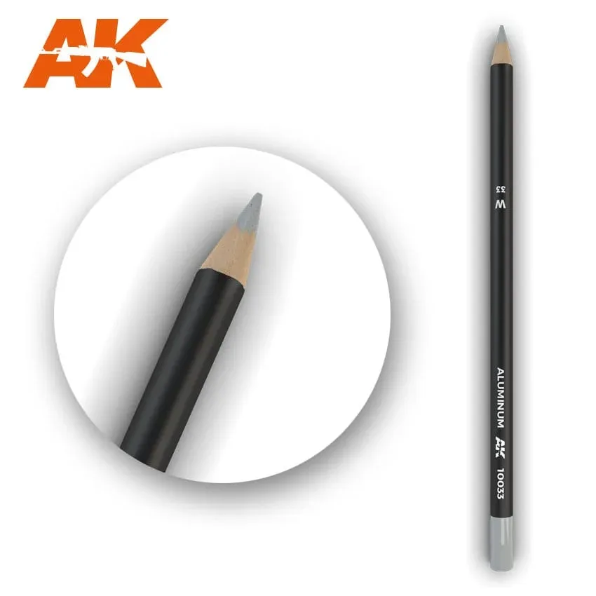 Patinovací tužka AK Interactive Weathering Pencil AK10033 hliníková, délka 17 cm