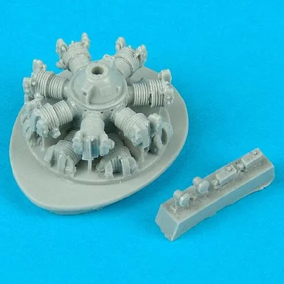Resinový díl Quickboost QB72053 motor pro TBM-1 Avenger 1/72, stavebnice Hasegawa