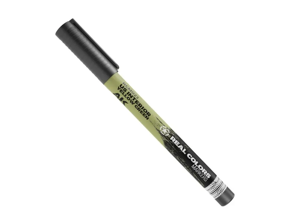 Popisovač AK Interactive RC Markers RCM023 americká interiérová žlutozelená, 1 ks