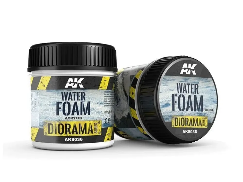 Kelímek akrylového gelu AK Interactive AK8036 Water Foam 100 ml pro vodní pěnu