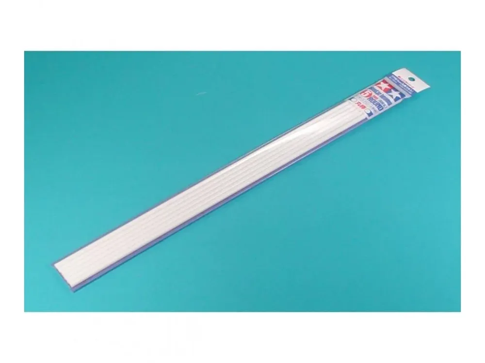 Balení plastových profilů Tamiya 70134 Plastic Beams s kruhovým průřezem 5 mm, 6 kusů
