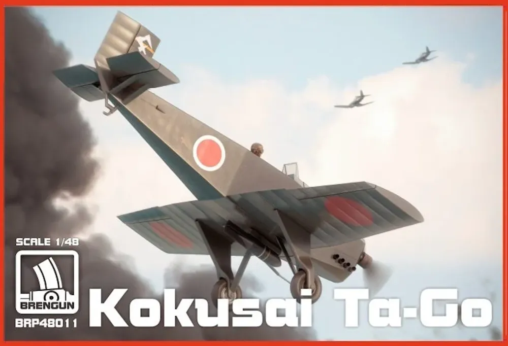 Krabice stavebnice Brengun BRP48011 Kokusai Ta-Go v měřítku 1/48