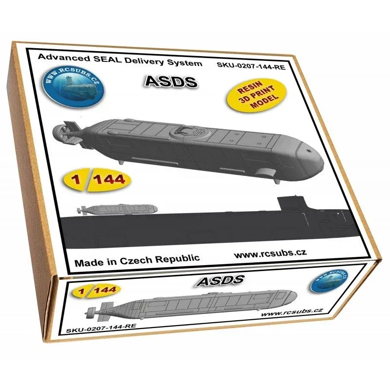 Resinová stavebnice miniponorky RCSUBS 1/144 Advanced SEALS Delivery System