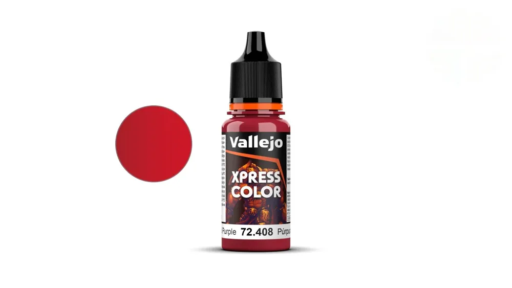Lahvička barvy Vallejo Game Color Xpress Color 72408 kardinálská purpurová 18 ml