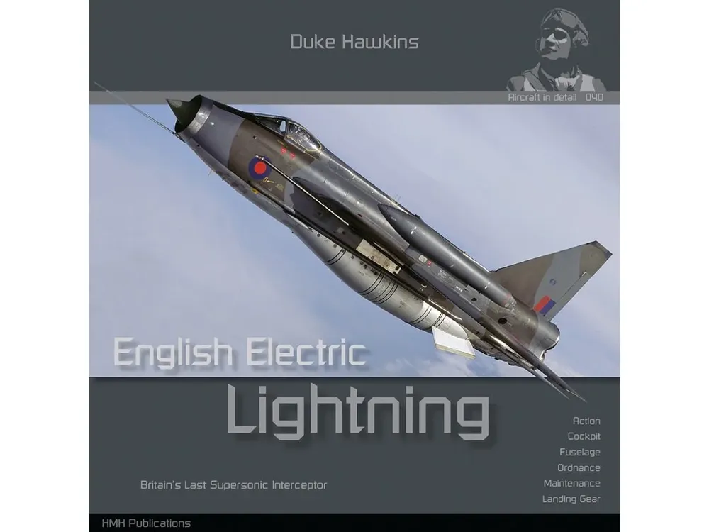 Obálka publikace Duke Hawkins DH040 English Electric Lightning od HMH Publications