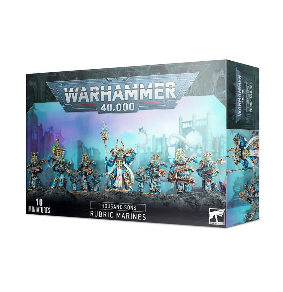 Plastiková stavebnice Games Workshop 43-35 Thousand Sons: Rubric Marines, 10 figurek pro Warhammer 40,000
