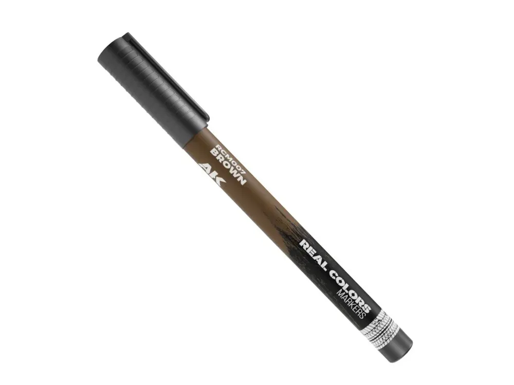 Modelářský popisovač AK Interactive RC Markers RCM007 hnědá, balení 1 ks