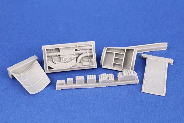 Resinová sada CMK 7526 F-111E otevřené boxy elektroniky 1/72 pro stavebnici Italeri