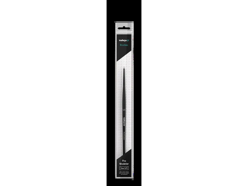 Kulatý štětec z přírodního vlasu Vallejo Brush B01050 Pro Modeler velikost 5/0