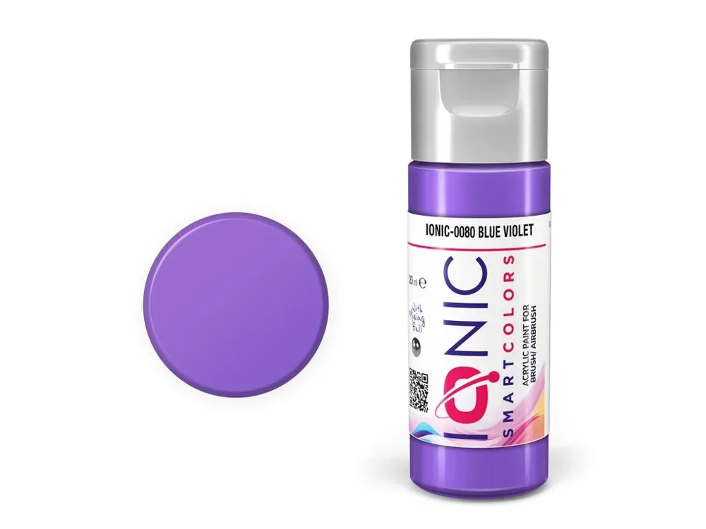 Lahvička akrylové barvy Vallejo IONIC modrofialová Blue Violet 20 ml