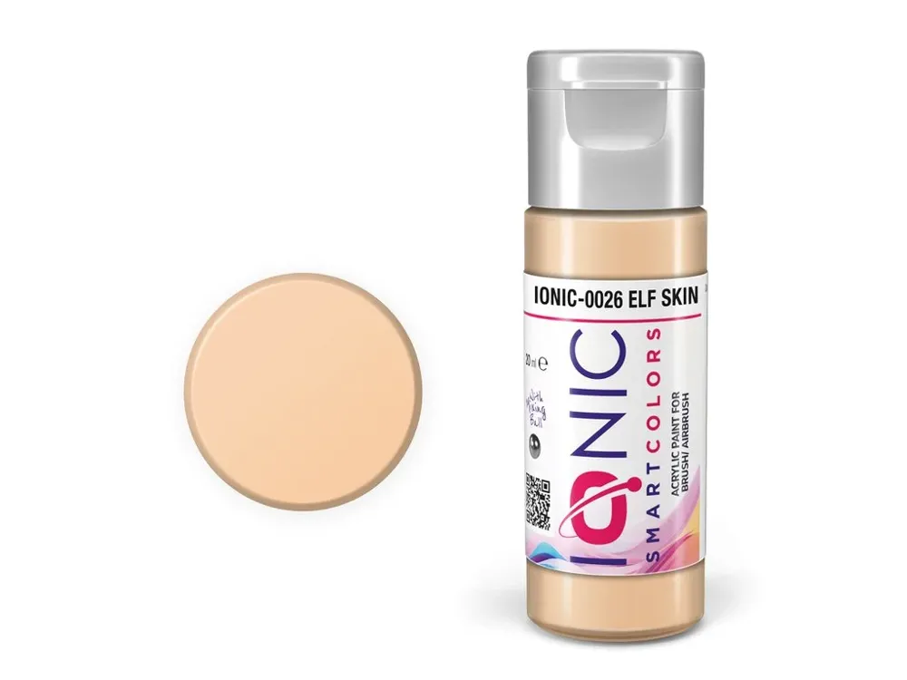 Lahvička akrylové barvy IONIC Smart Acrylic Color elfská kůže (Elf Skin) 20 ml