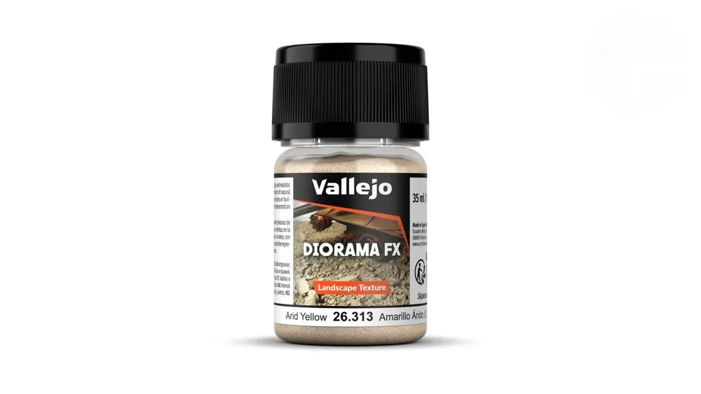 Kelímek Vallejo Diorama FX 26313 Arid Yellow Landscape Texture 35 ml