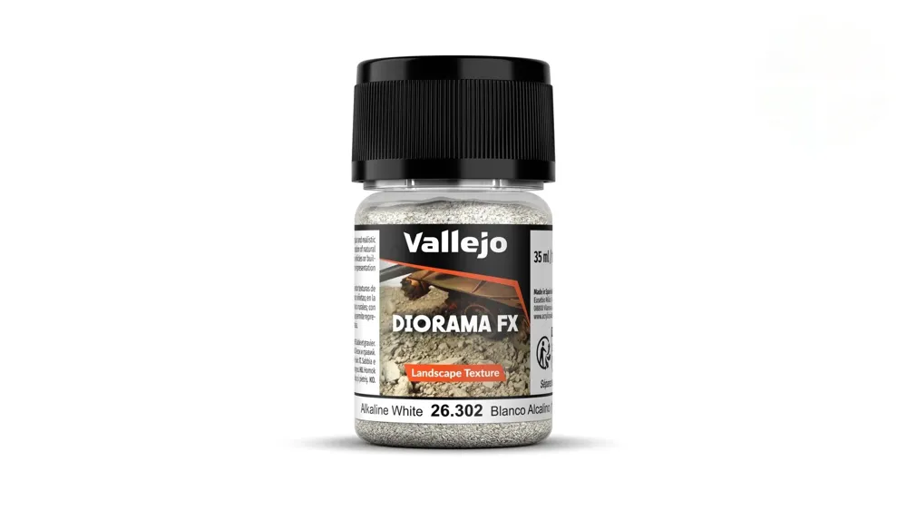 Balení Vallejo Diorama FX 26302 alkalicky bílý terénní granulát 1-2 mm, 35 ml