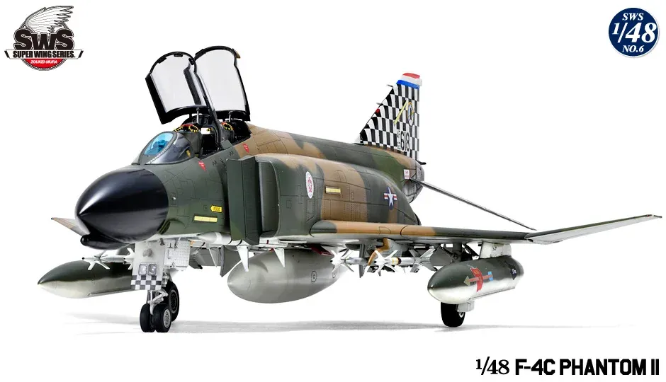 Krabice stavebnice Zoukei-Mura SWS48-06 F-4C Phantom II v měřítku 1/48