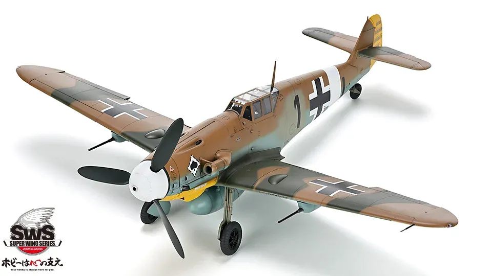 Stavebnice Zoukei-Mura SWS25 Messerschmitt Bf 109 G-4 v měřítku 1/32, krabice modelu