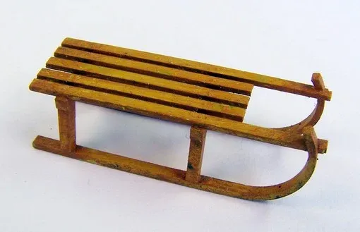 Doplněk do diorámatu Plus Model Easy Line EL062 sáňky v měřítku 1/35