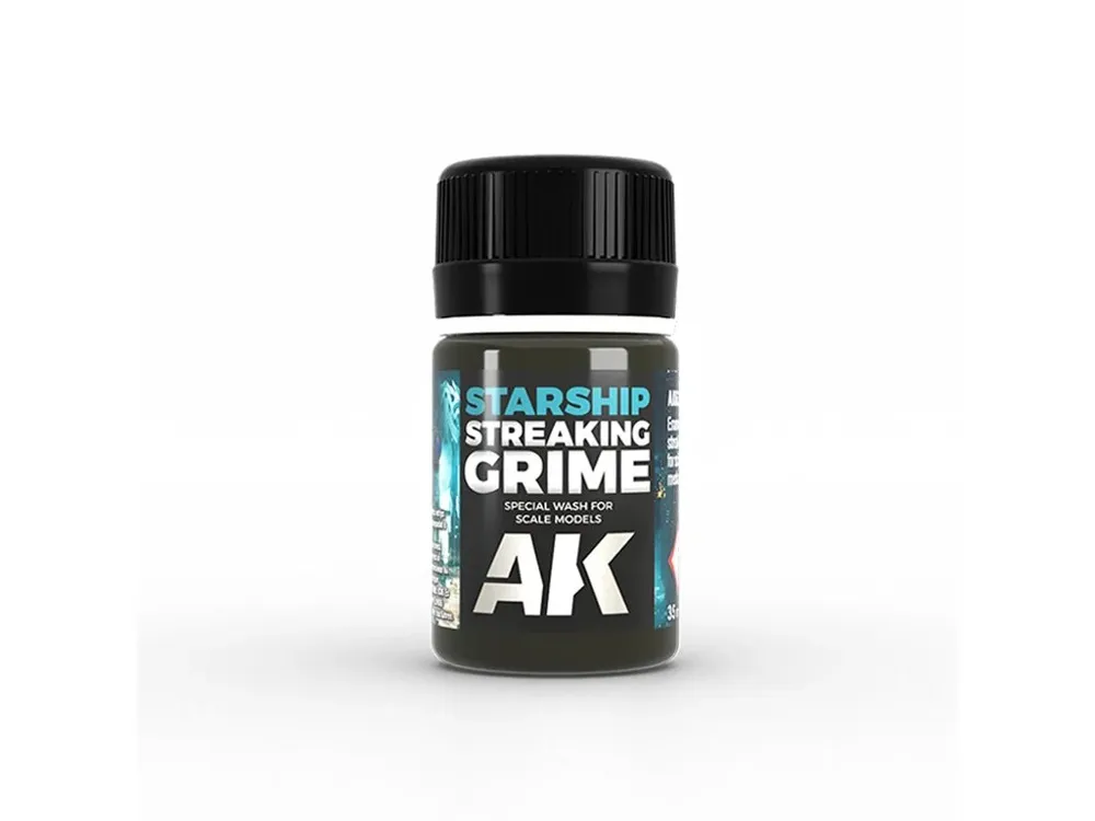 Lahvička AK Interactive Enamel Effects AK637 Starship Streaking Grime 35 ml