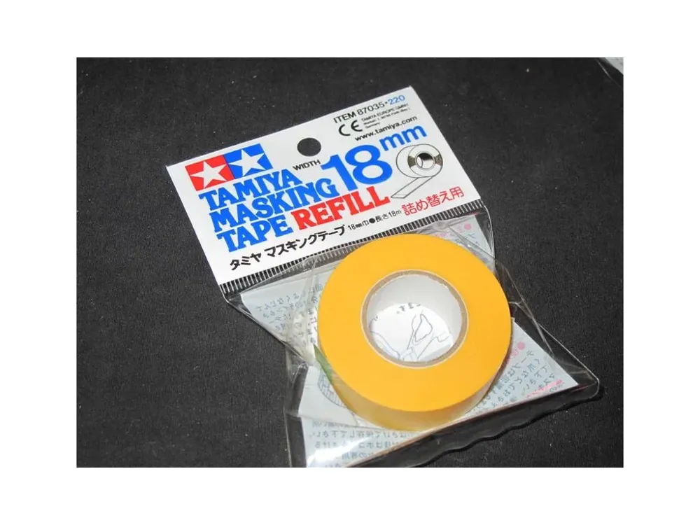 Náhradní náplň maskovací pásky Tamiya 87035 Masking Tape o šířce 18 mm