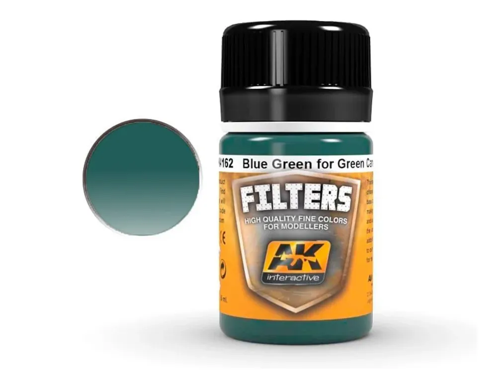 AK Enamel Effects Light Filter For Green Vehicles (35 ml)
